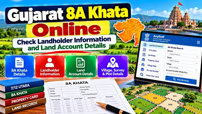 Gujarat 8A Khata Online