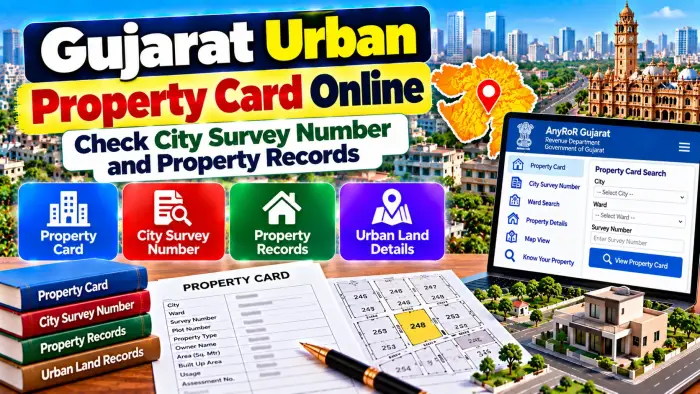 Gujarat Urban Property Card Online