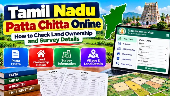 Tamil Nadu Patta Chitta Online