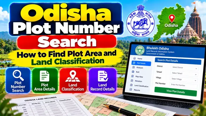 Odisha Plot Number Search
