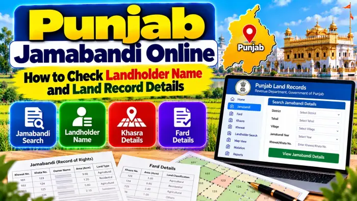 Punjab Jamabandi Online Land Records