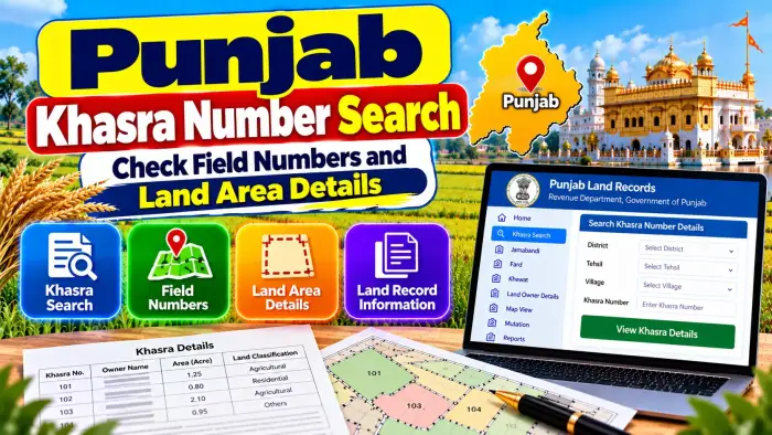 Punjab Khasra Search Land Records