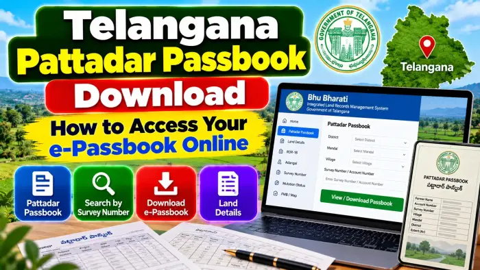 Telangana e-Passbook Download